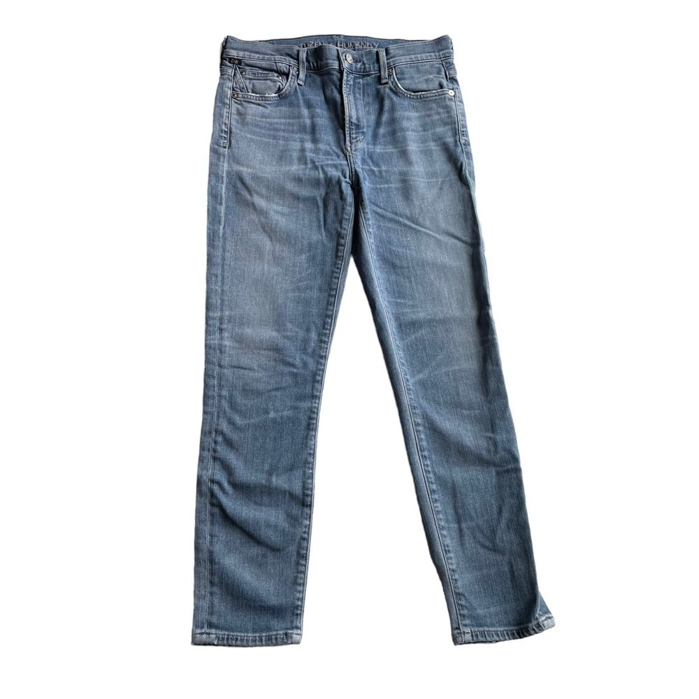 COH Citizens of Humanity Rocket Crop High Rise Skinny Jean Blue Size 28
